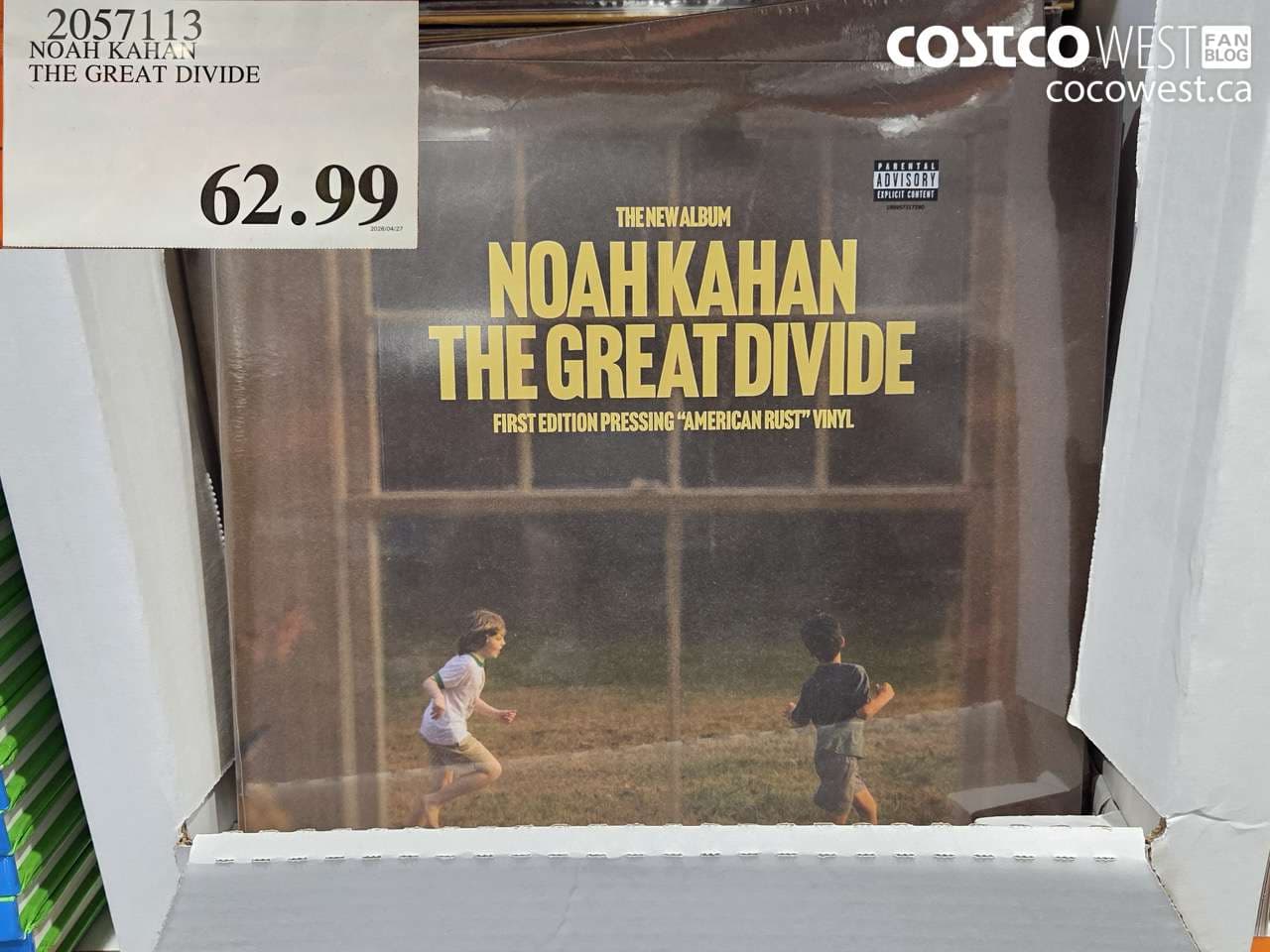 NOAH KAHAN THE GREAT DIVIDE