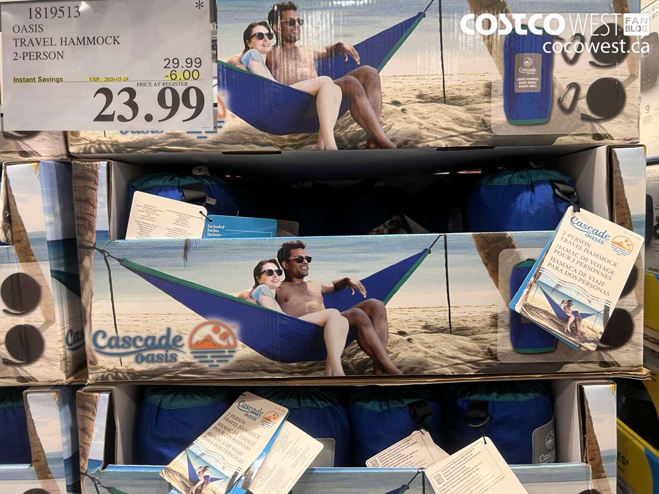 oasis travel hammock 2person