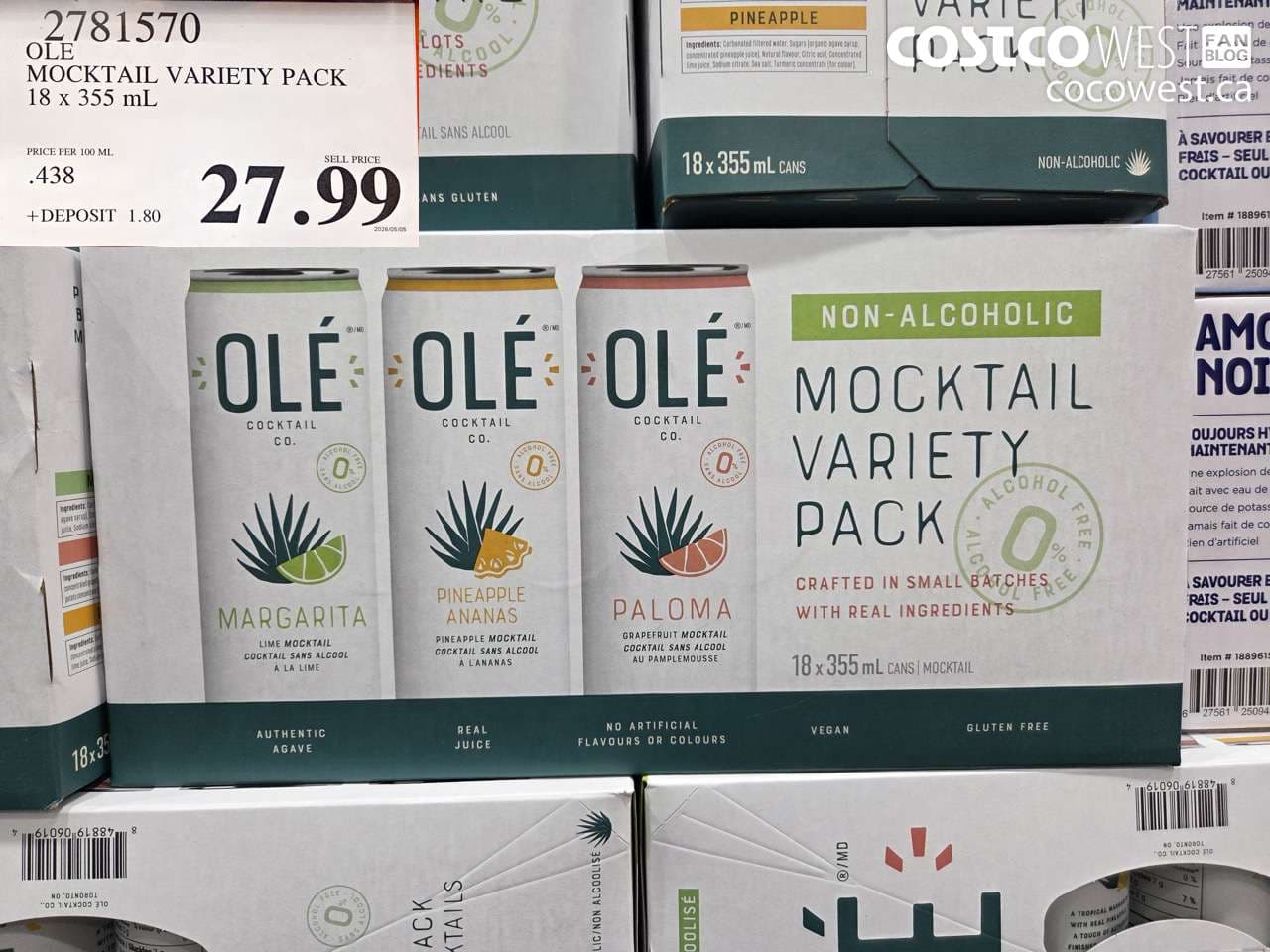 OLE MOCKTAIL VARIETY PACK 18 X 355 ML
