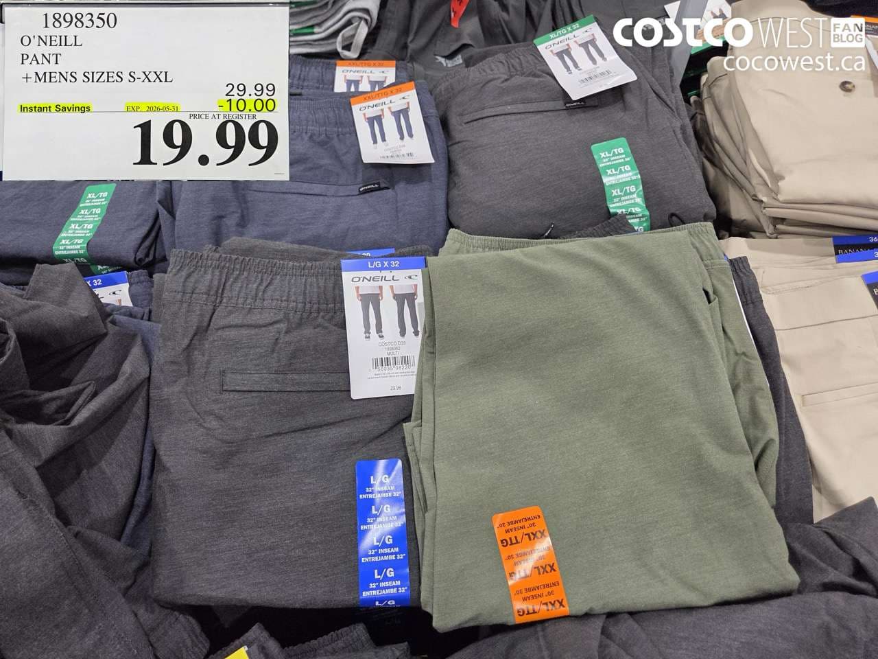 O’NEILL PANT MENS SIZES S-XXL