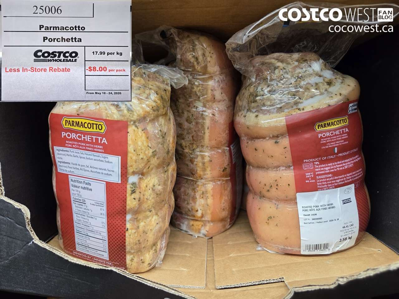 PARMACOTTO PORCHETTA