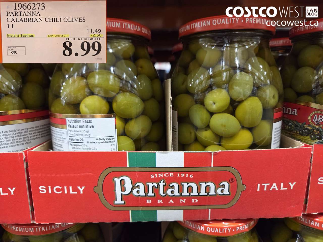 partanna calabrian chili olives