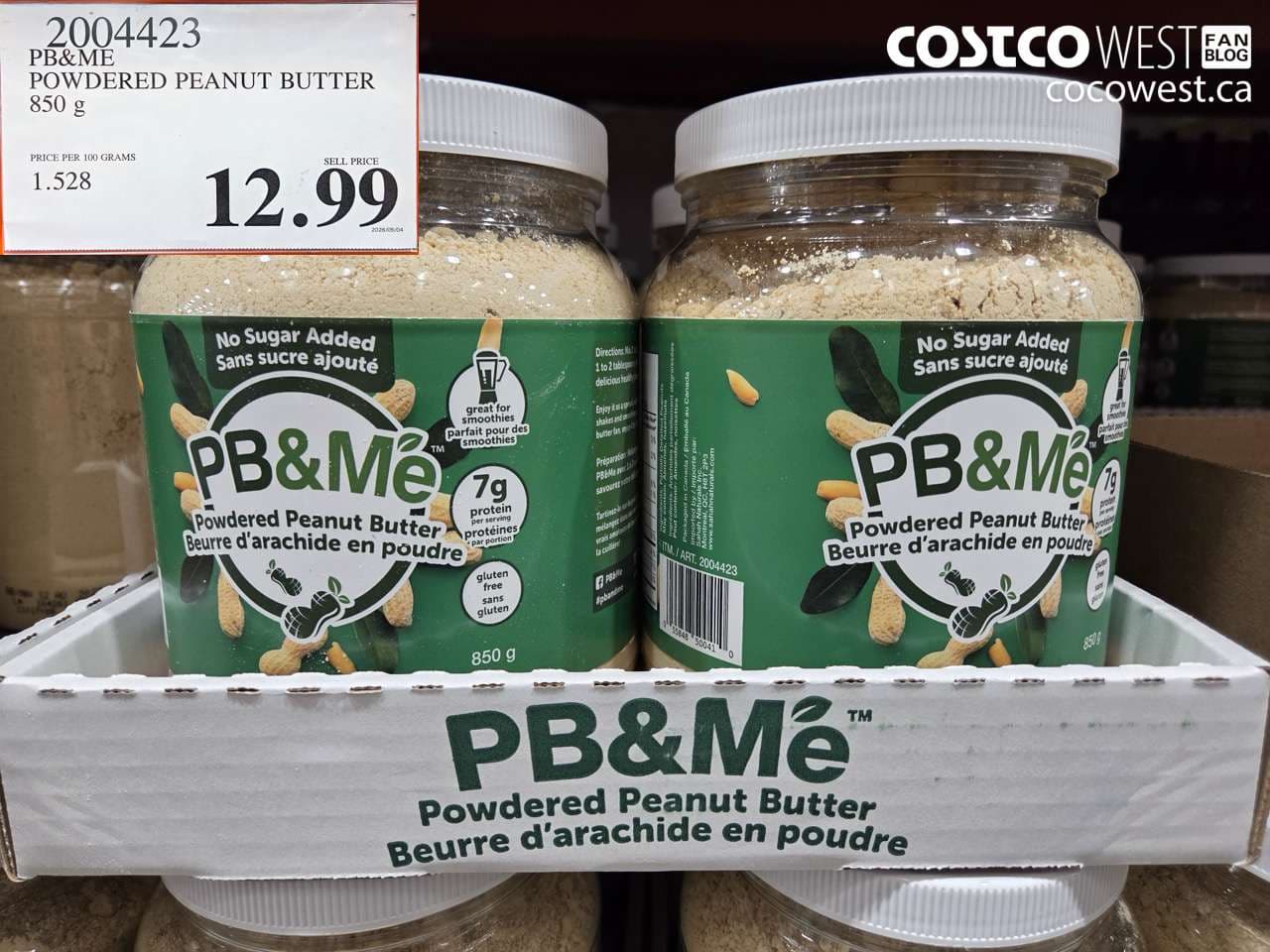 PB&ME POWDERED PEANUT BUTTER 850 G