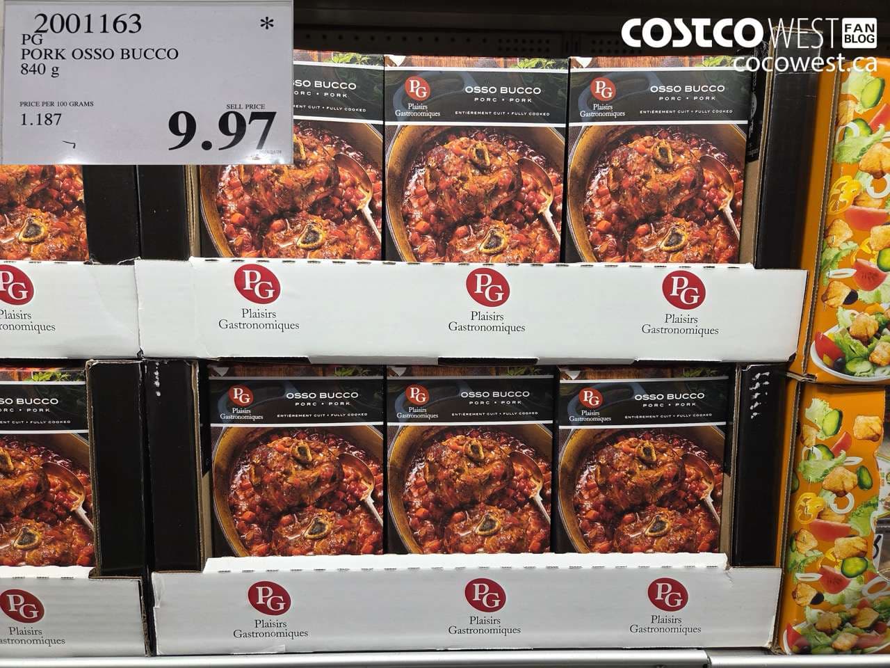 PG PORK OSSO BUCCO 840 G