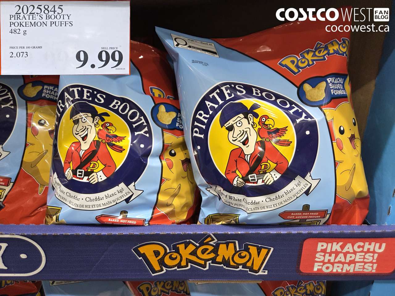 PIRATE’S BOOTY POKEMON PUFFS 482 G