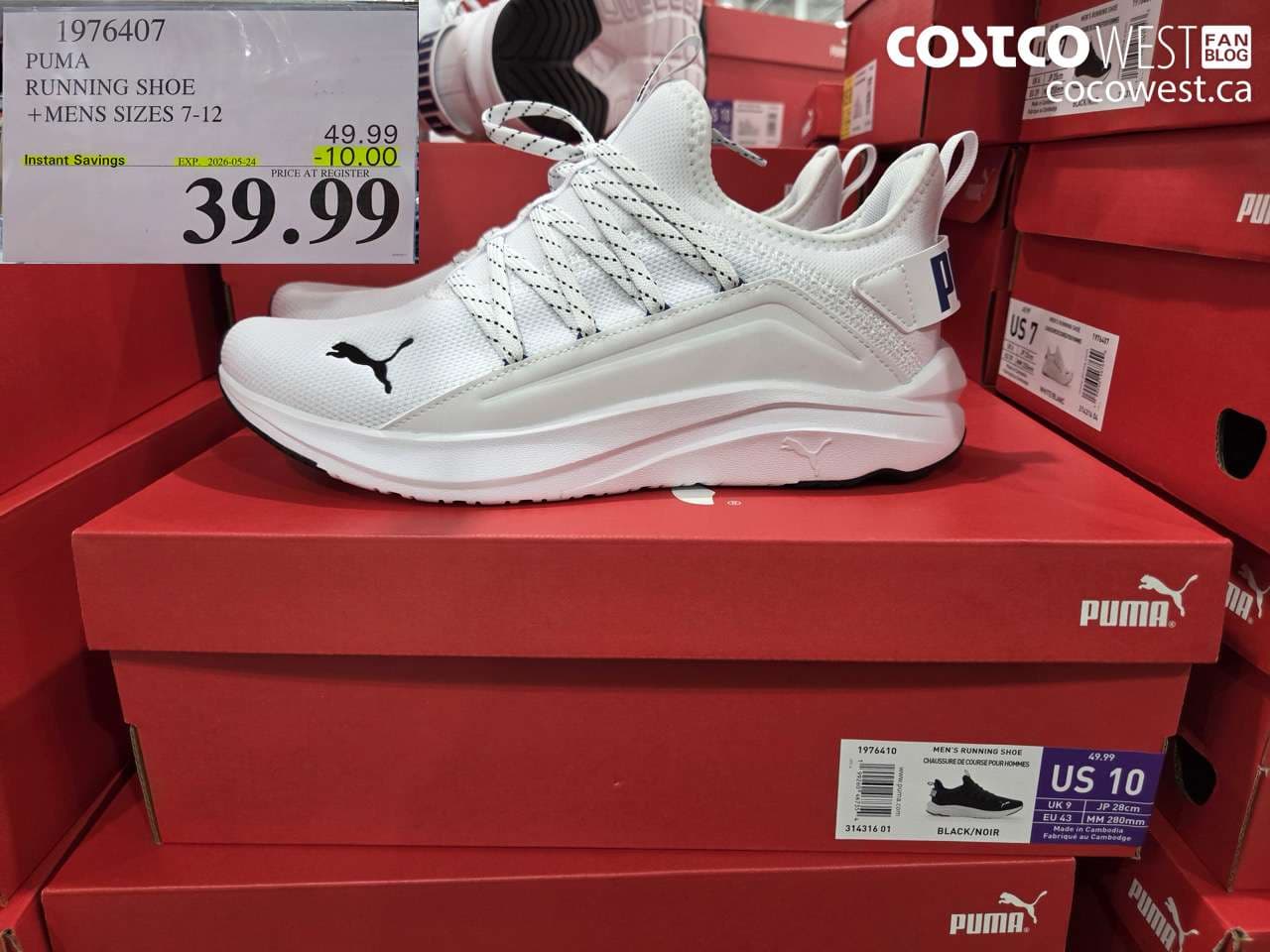 PUMA RUNNING SHOE MENS SIZES 7-12