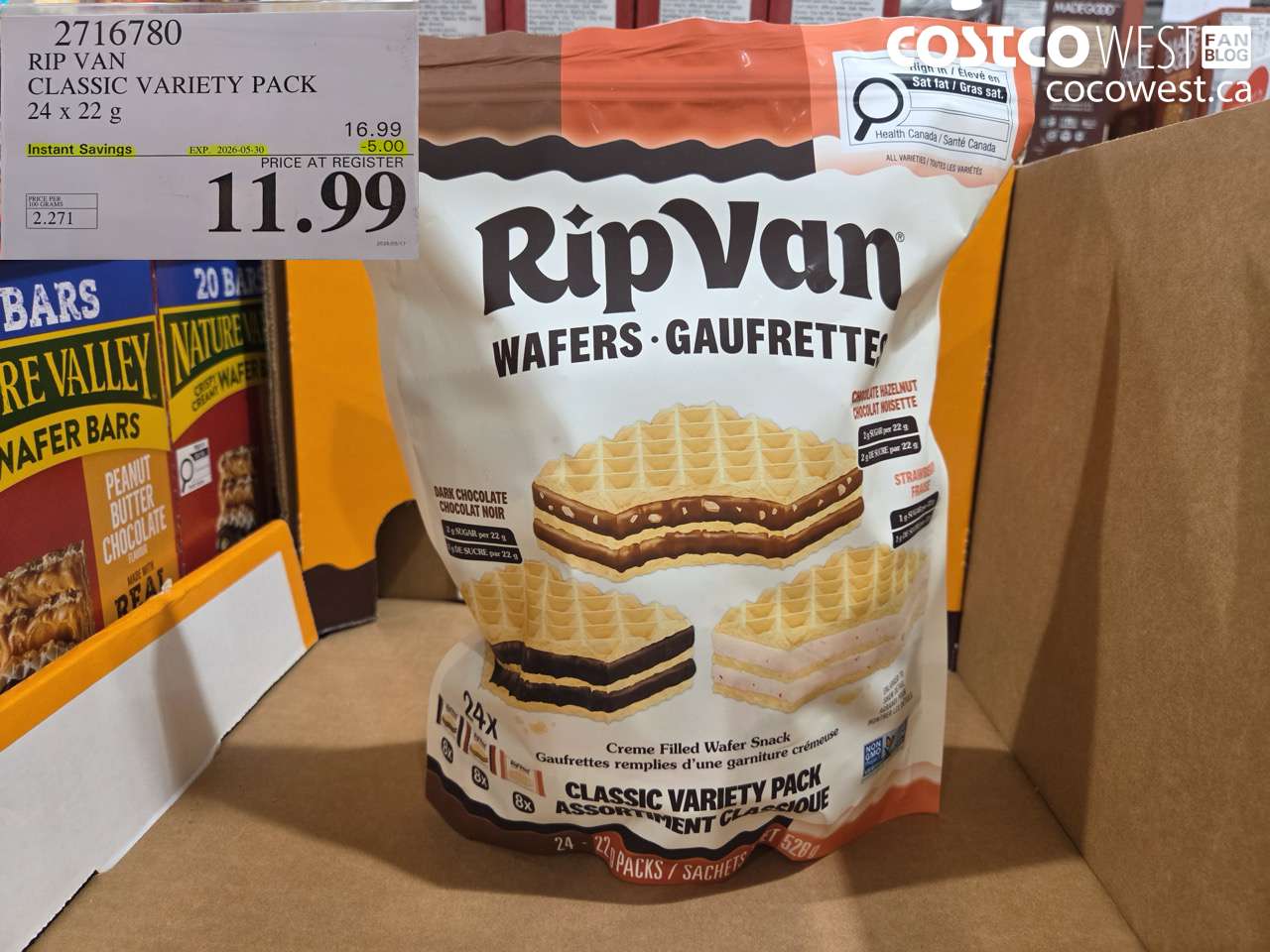 RIP VAN CLASSIC VARIETY PACK 24 X 22 G