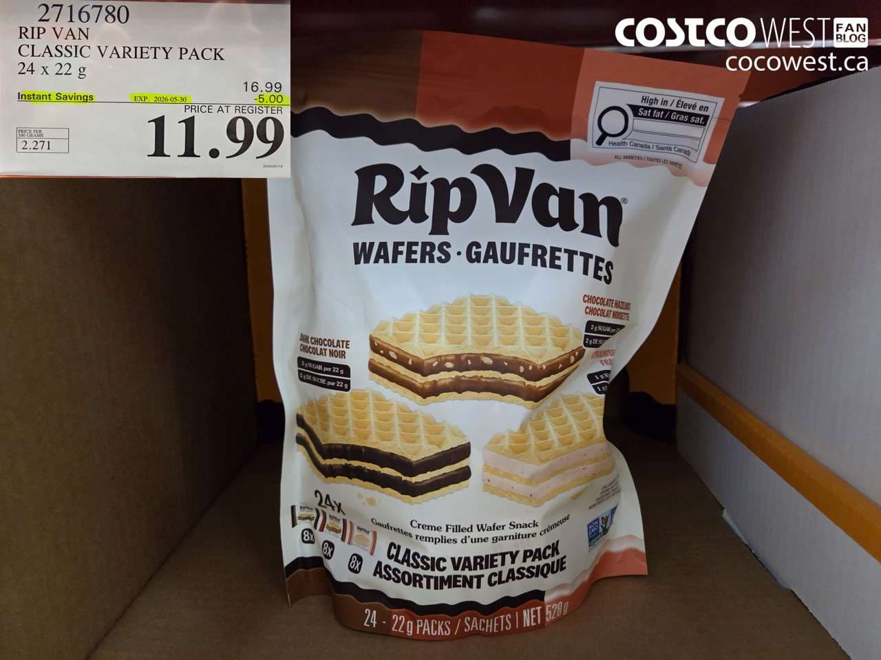 rip van classic variety pack 24 x 22 g