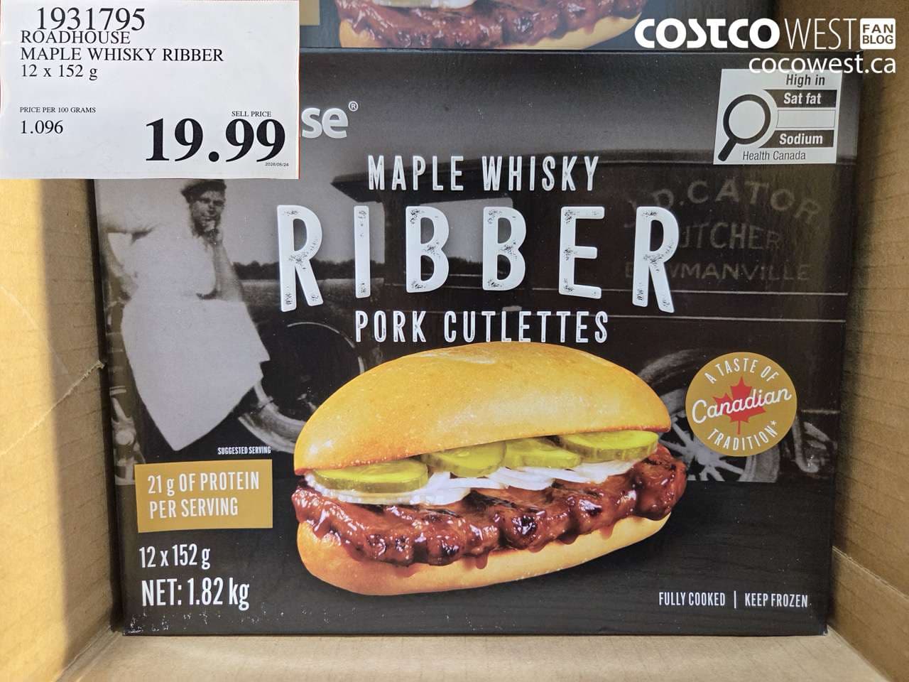 ROADHOUSE MAPLE WHISKY RIBBER 12 X 152 G