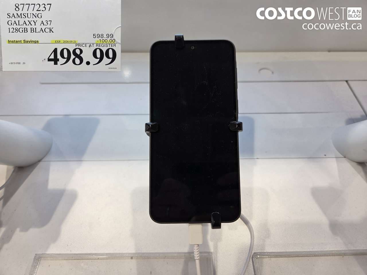 SAMSUNG GALAXY A37 128GB BLACK