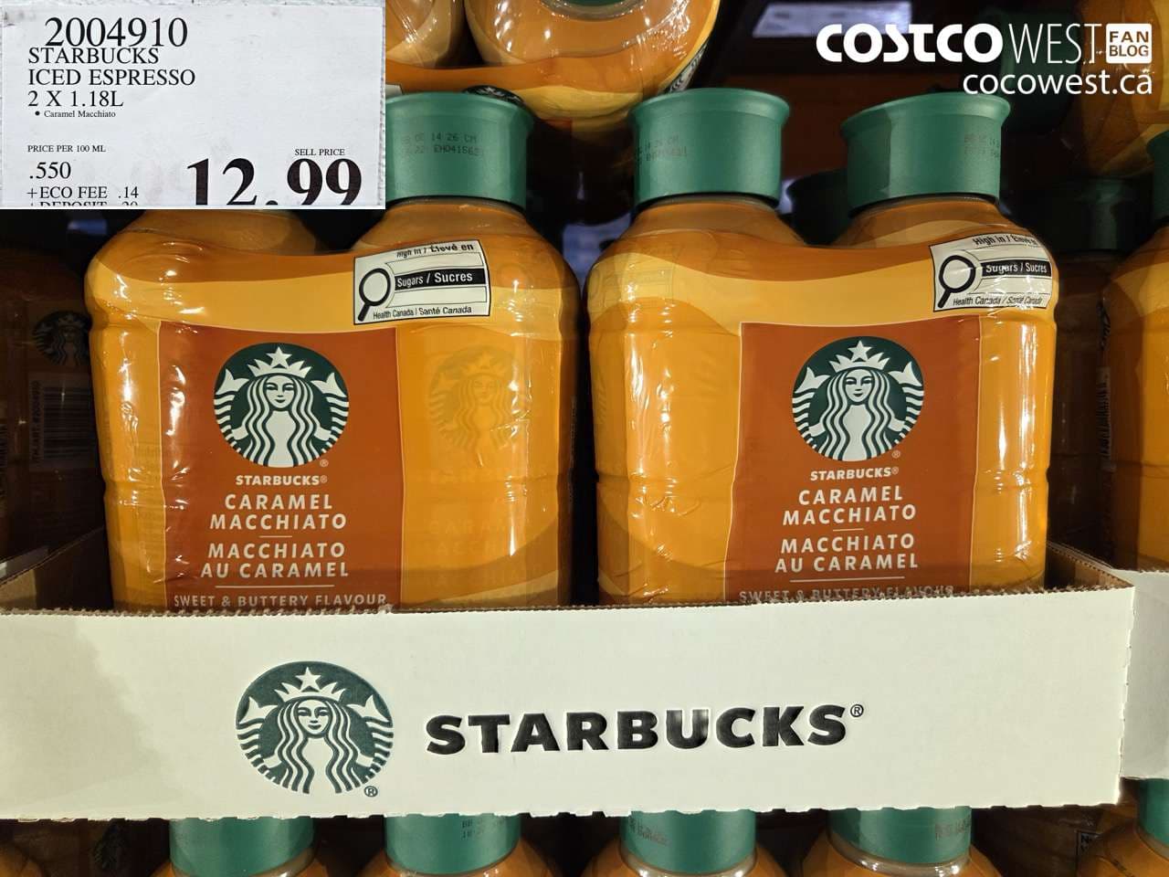 STARBUCKS ICED ESPRESSO 2 X 1.18L