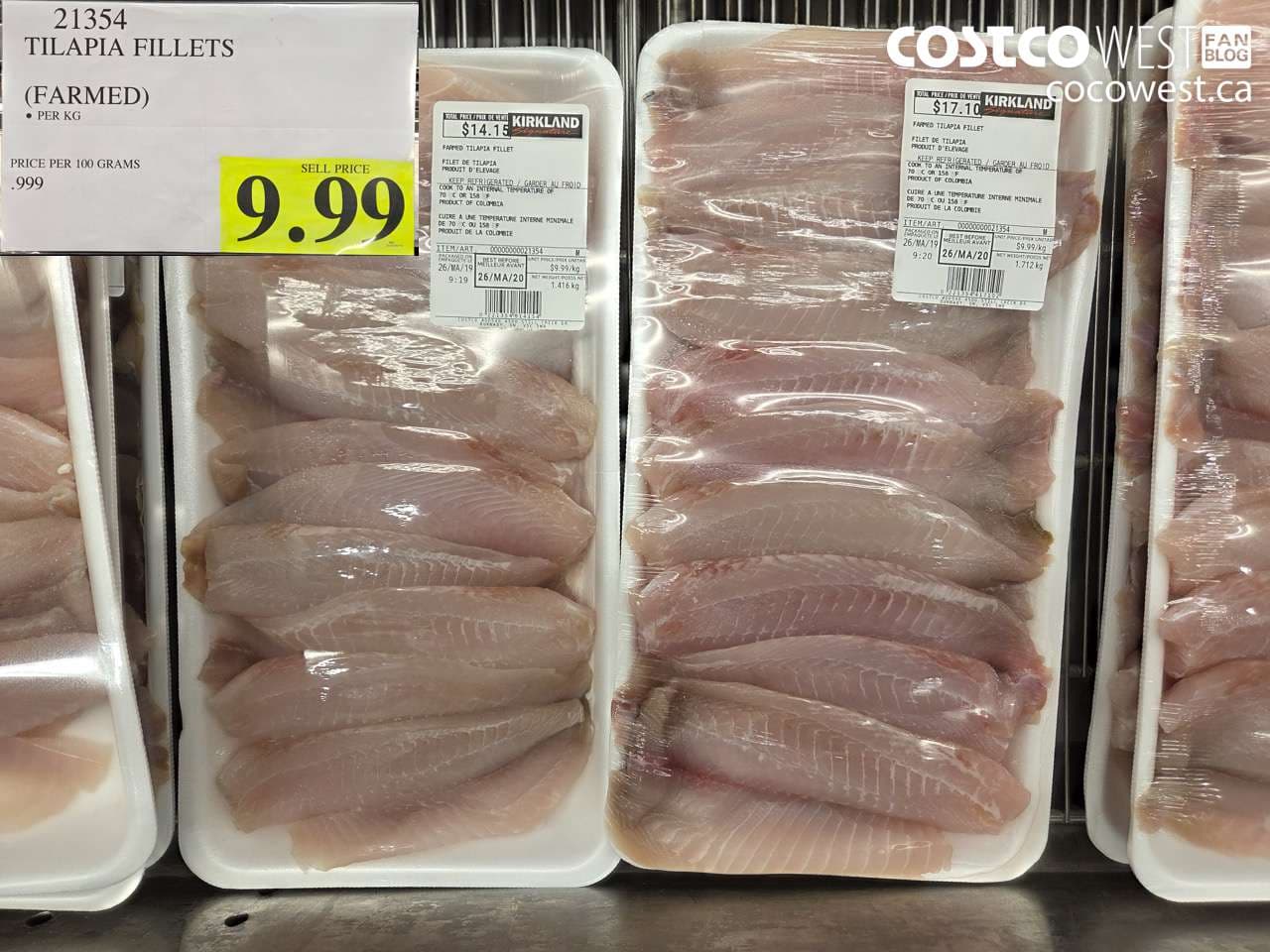 TILAPIA FILLETS (FARMED)
