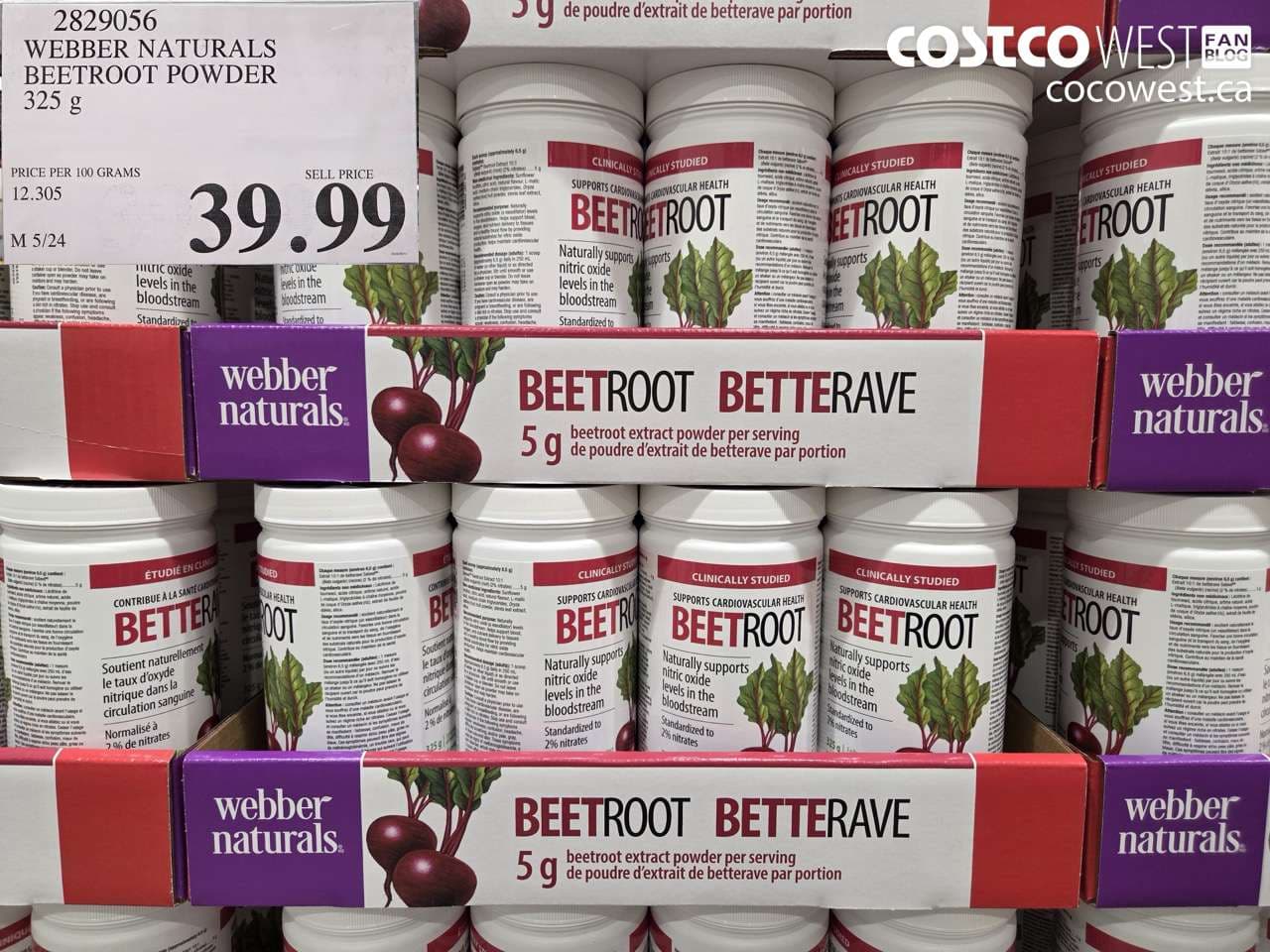WEBBER NATURALS BEETROOT POWDER 325 G