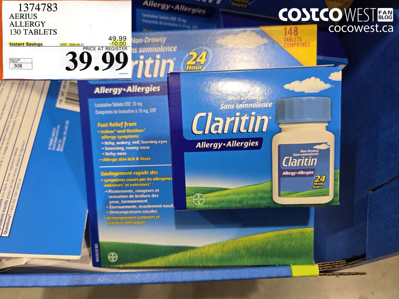 aerius allergy 130 tablets