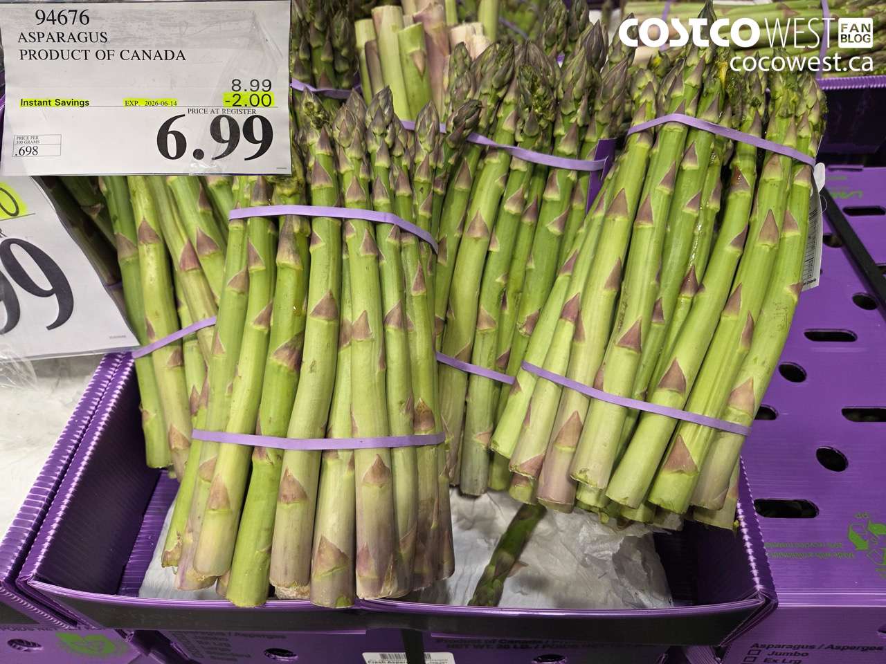 ASPARAGUS PRODUCT OF CANADA