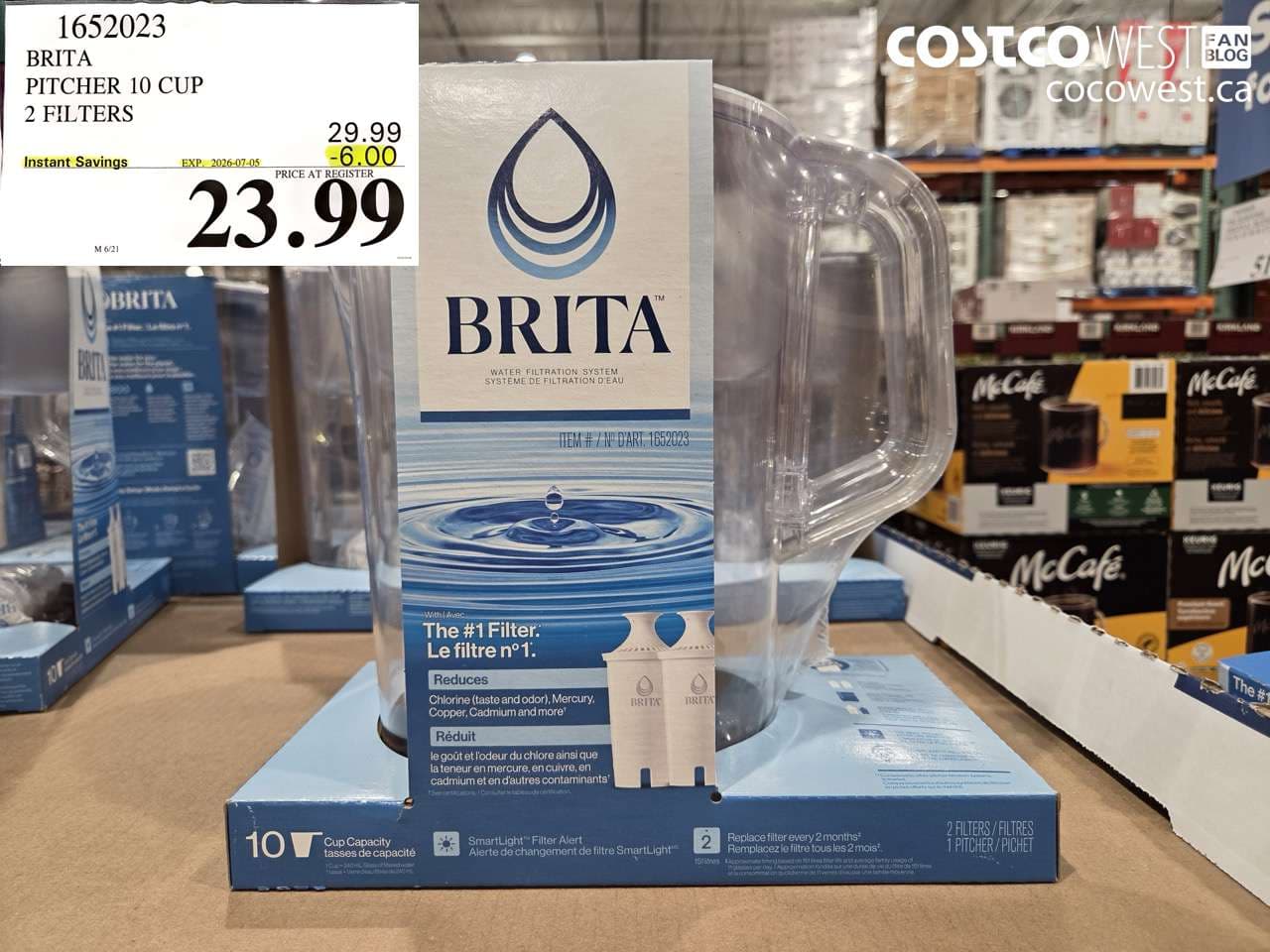 brita pitcher 10 cup 2 filters