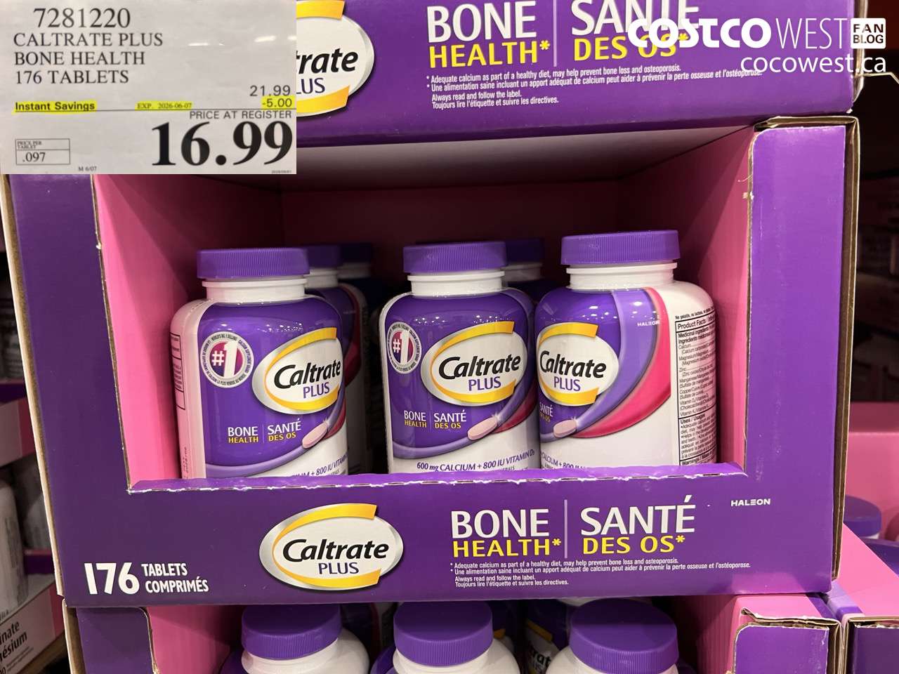 caltrate plus bone health 176 tablets