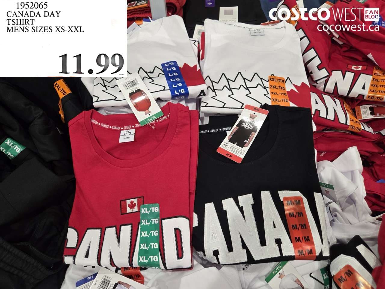 CANADA DAY TSHIRT MENS SIZES XS-XXL