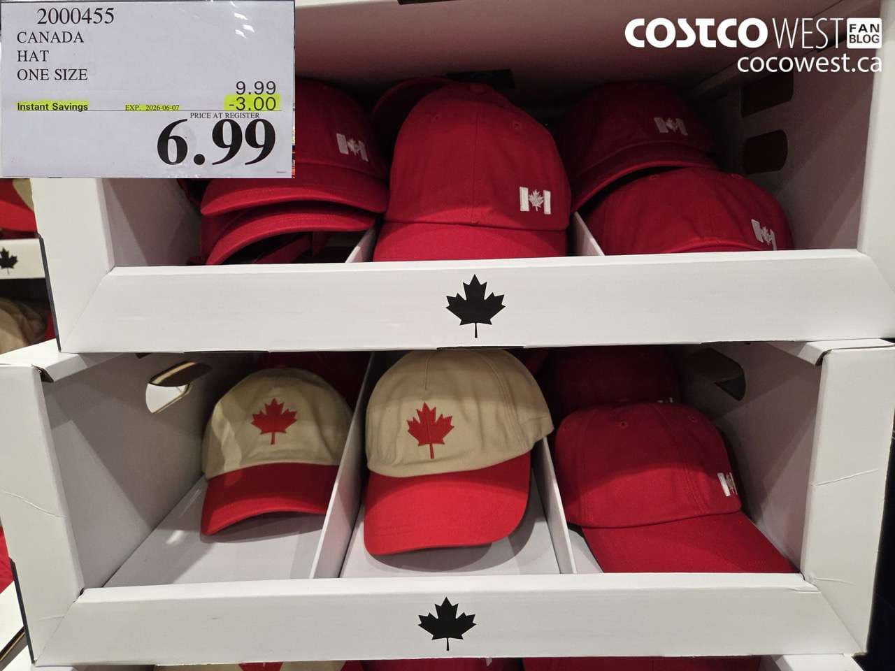 canada hat one size