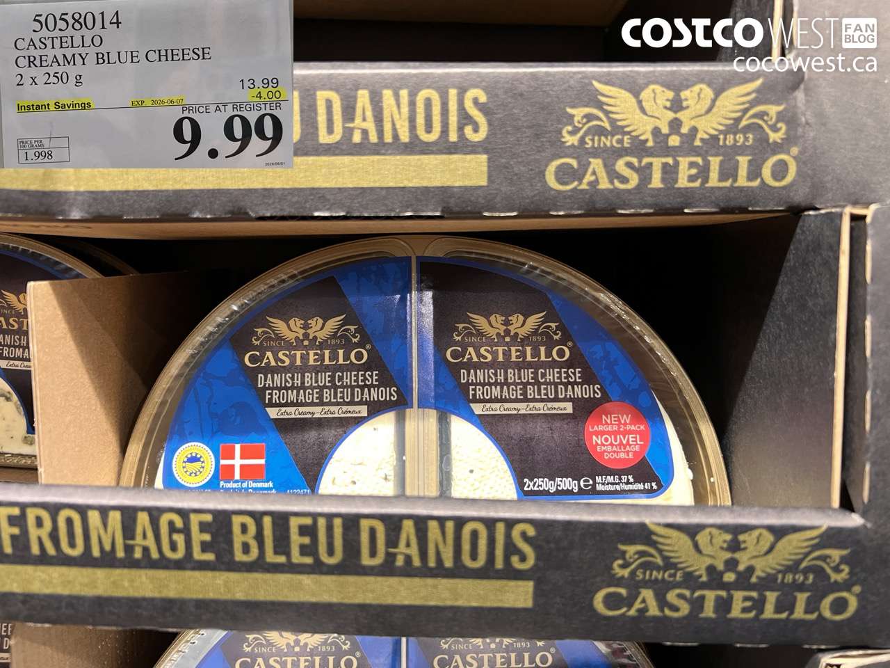 CASTELLO CREAMY BLUE CHEESE 2 X 250 G