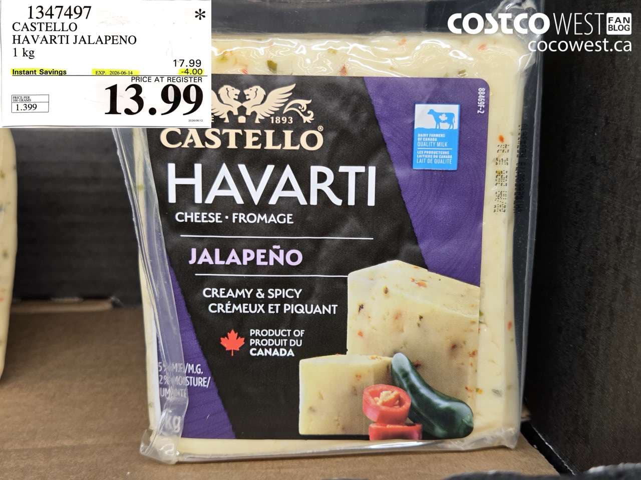 castello havarti jalapeno 1 kg