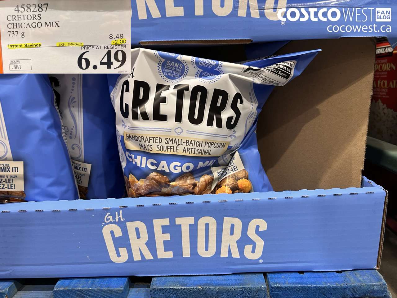 CRETORS CHICAGO MIX 737 G
