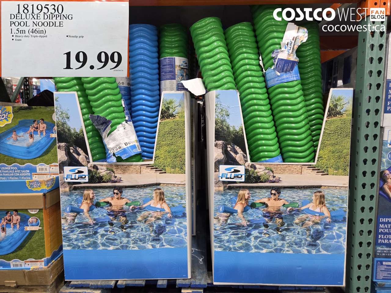 DELUXE DIPPING POOL NOODLE 1.5M (46IN)
