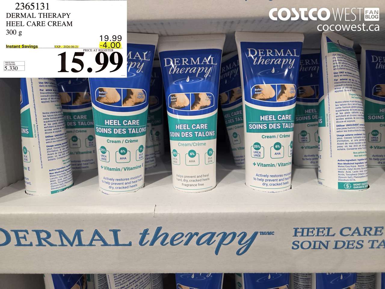 dermal therapy heel care cream 300 g