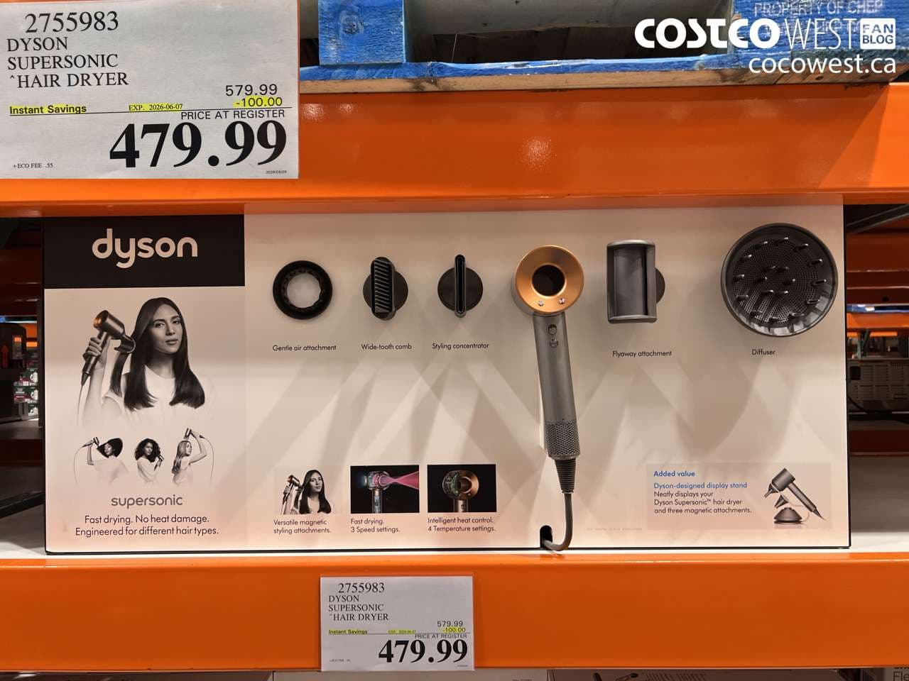 DYSON SUPERSONIC HAIR DRYER