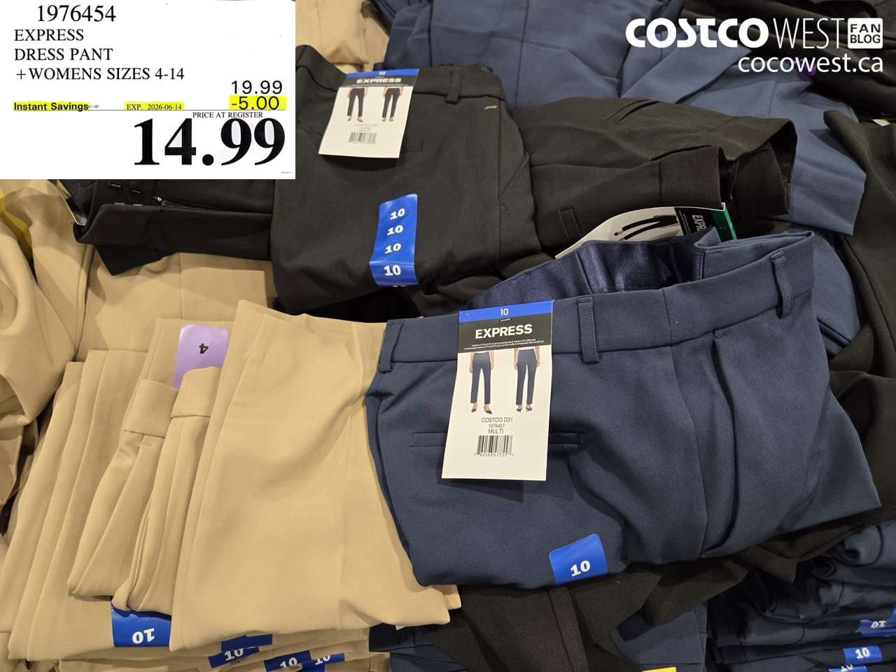 EXPRESS DRESS PANT WOMENS SIZES 4-14