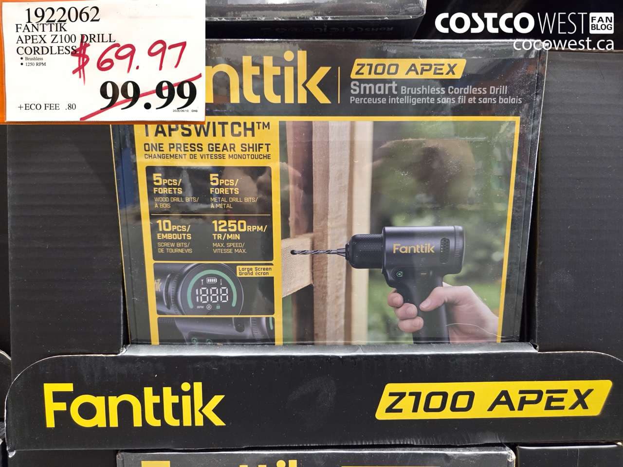 fanttik apex z100 drill cordless