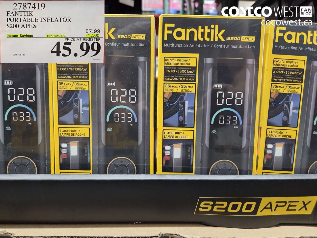 fanttik portable inflator s200 apex