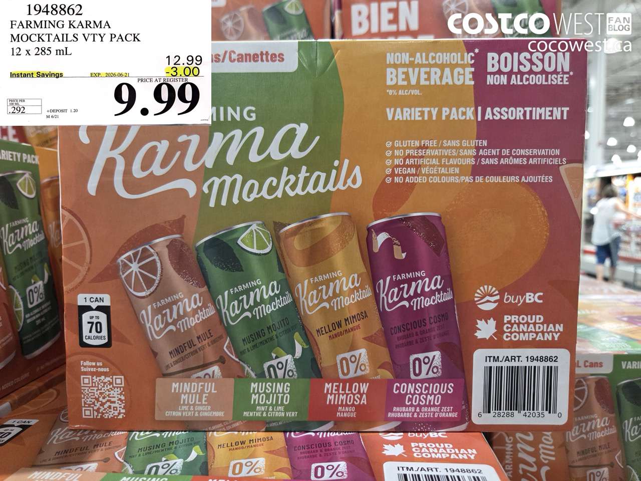 farming karma mocktails vty pack 12 x 285 ml