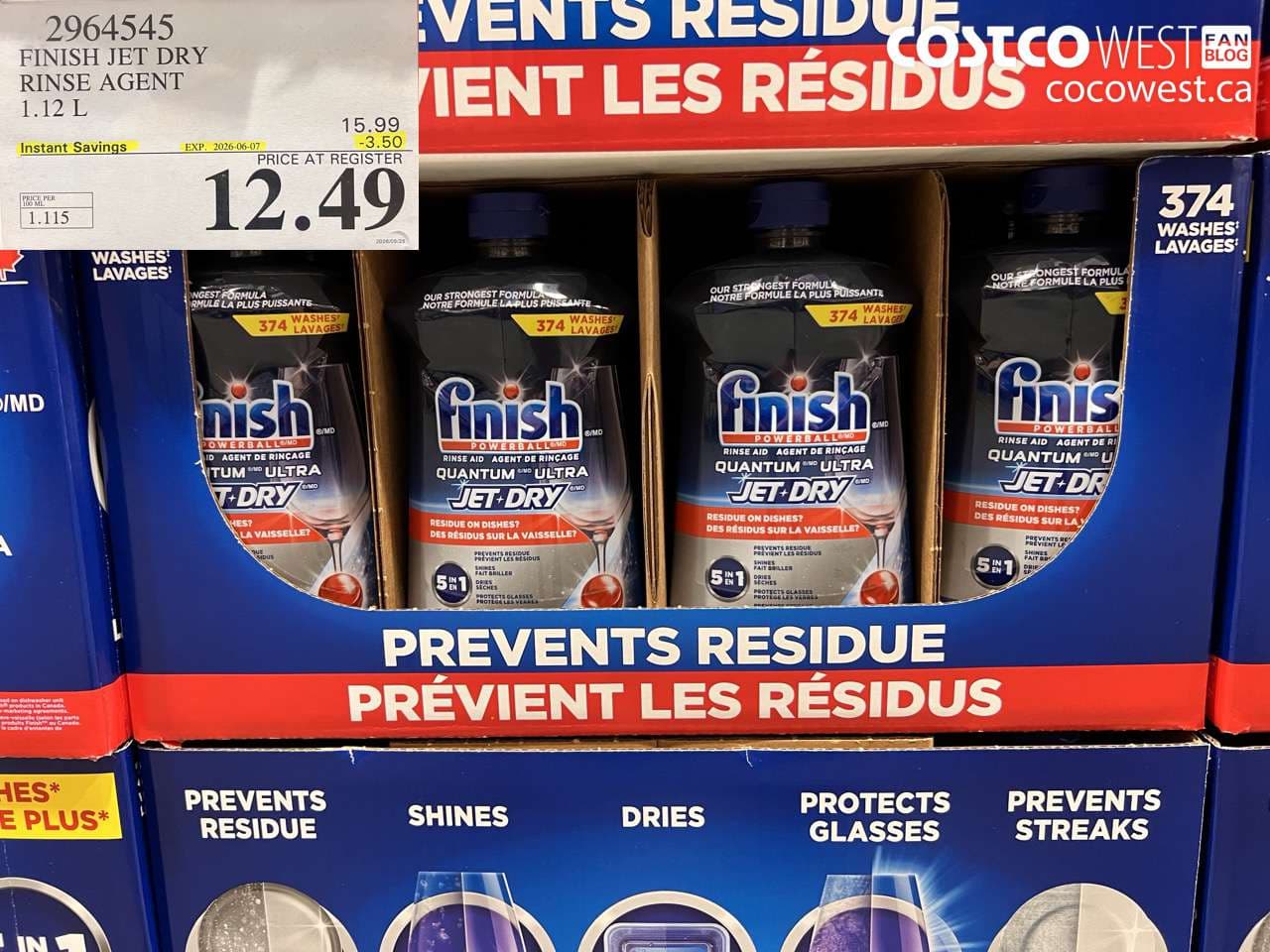 FINISH JET DRY RINSE AGENT 1.12 L
