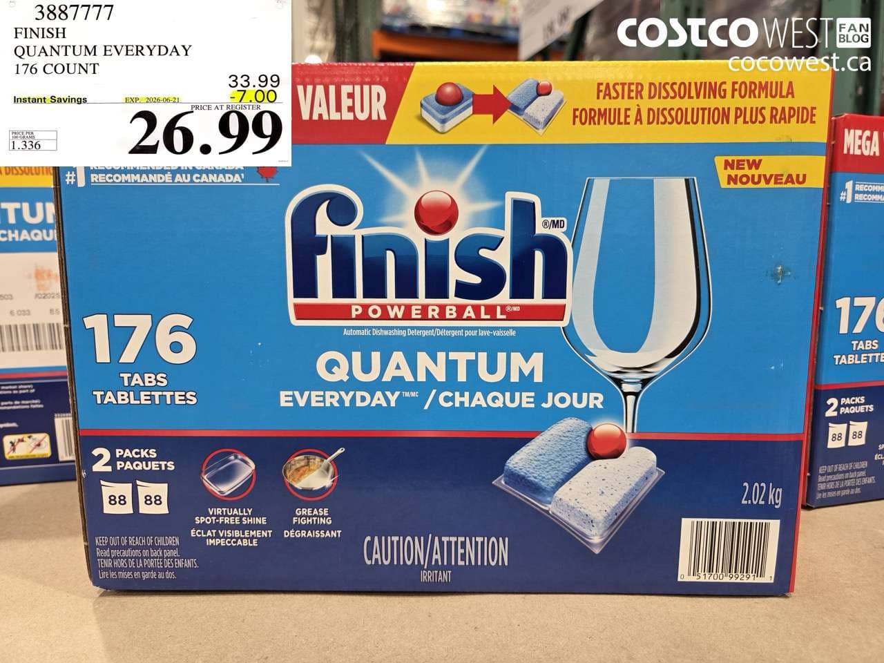 finish quantum everyday 176 count