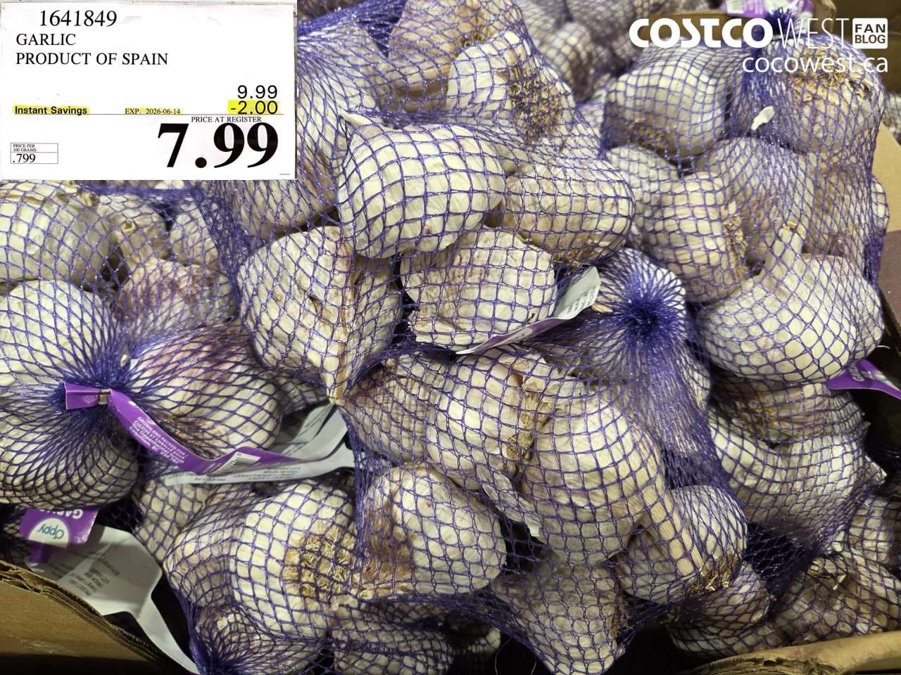 garlic product of spain