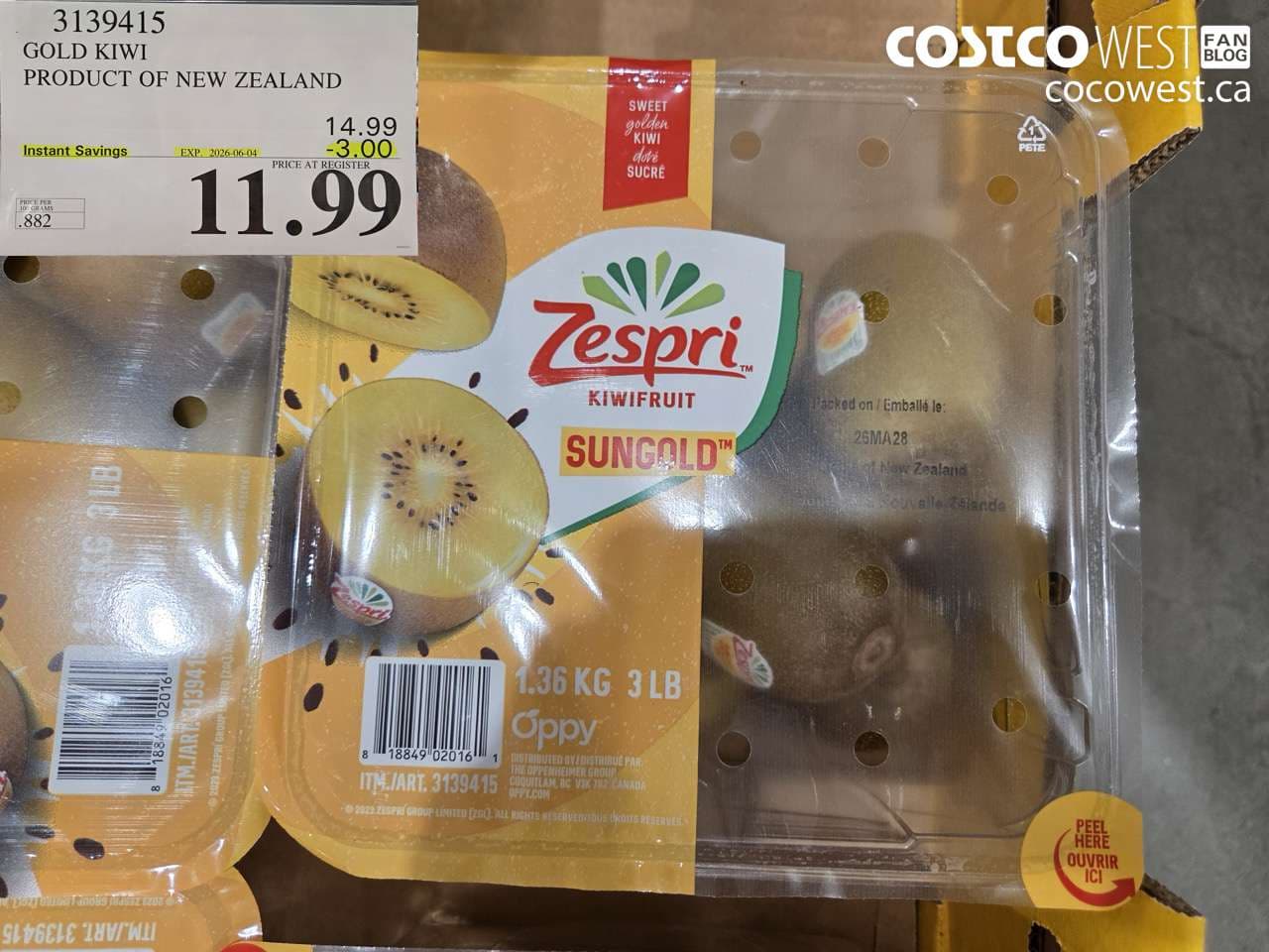 GOLD KIWI PRODUCT OF NEW ZEALAND