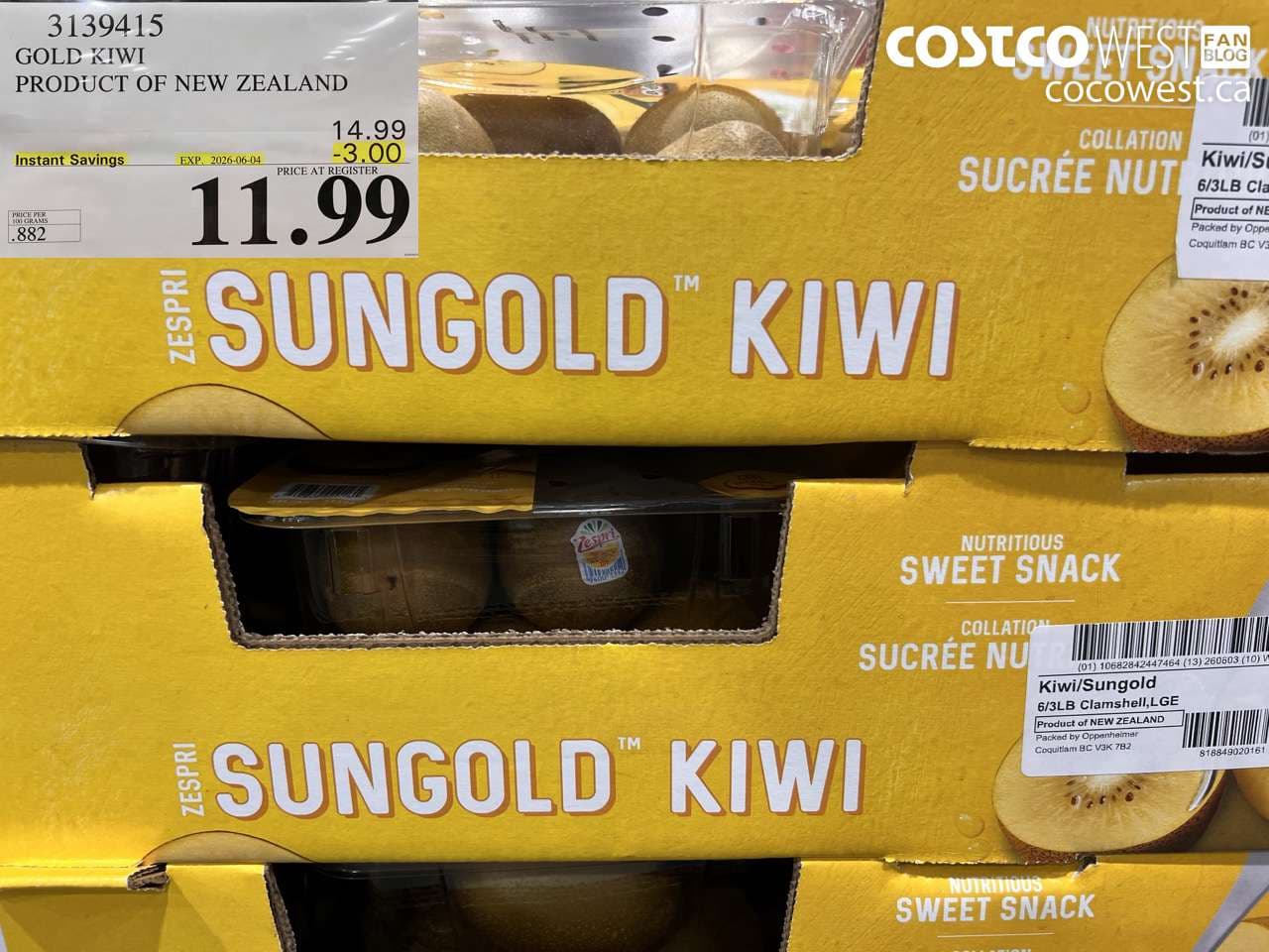 gold kiwi product of new zealand