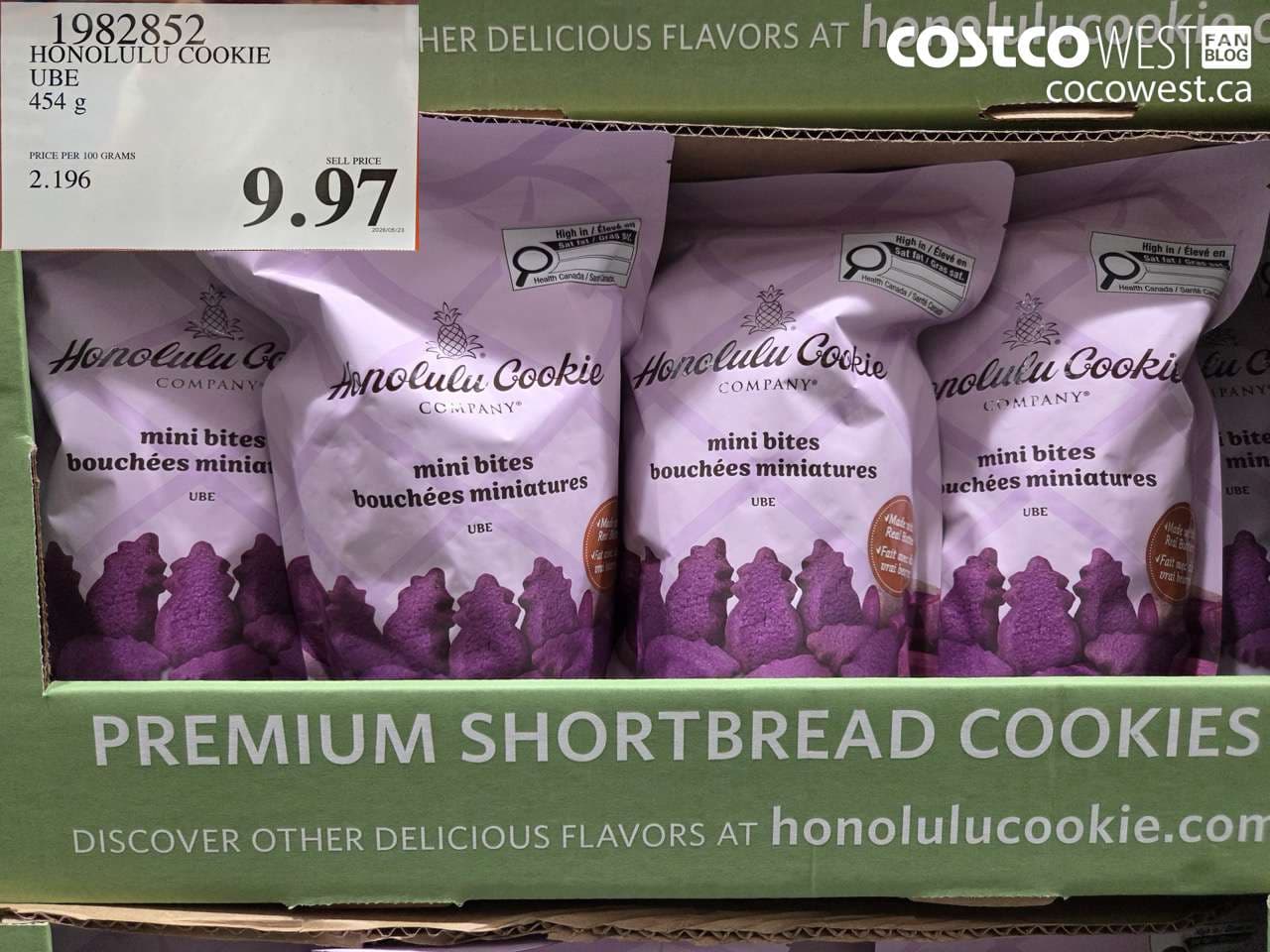 honolulu cookie ube 454 g