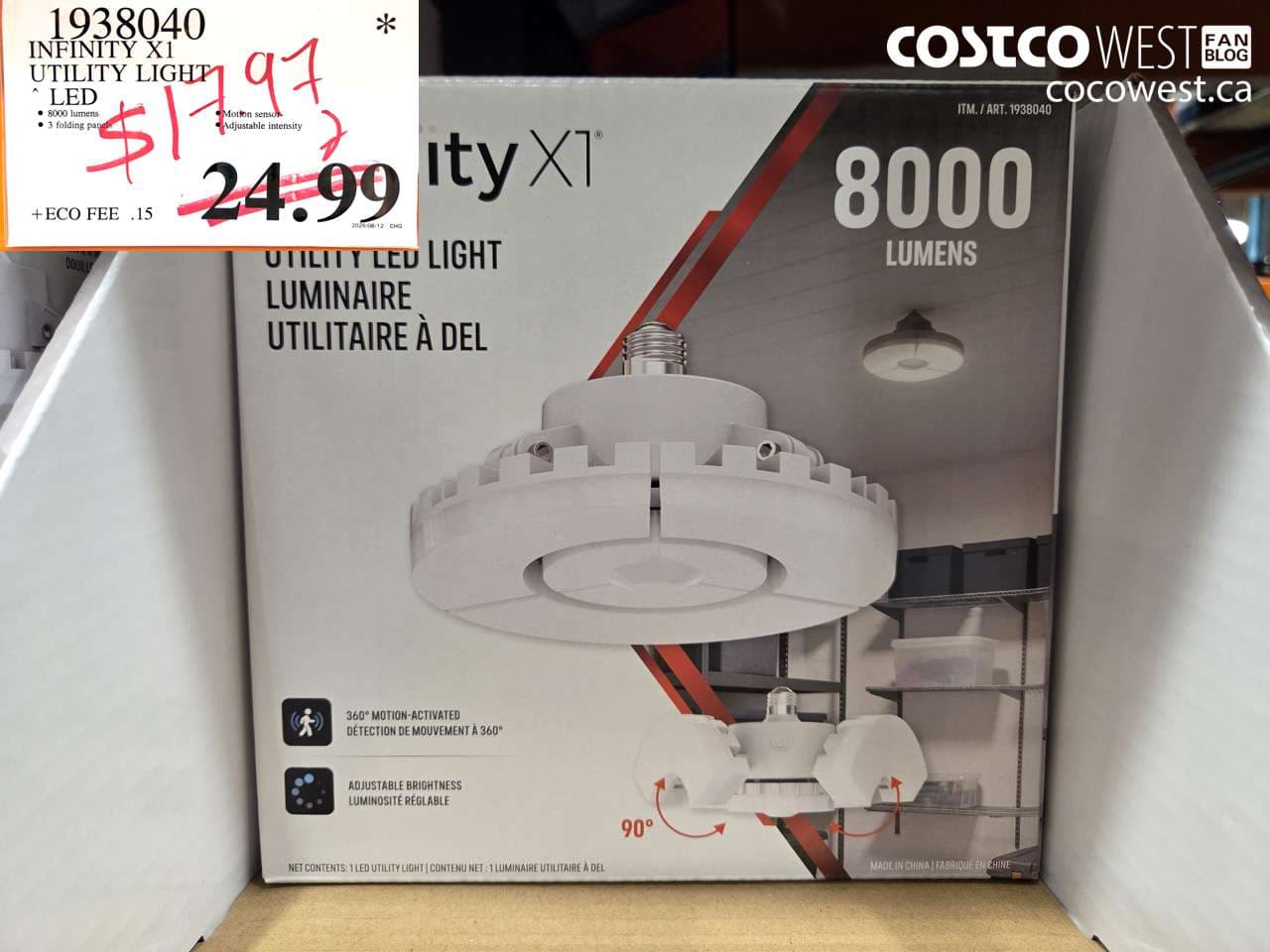 infinity x1 utility light led