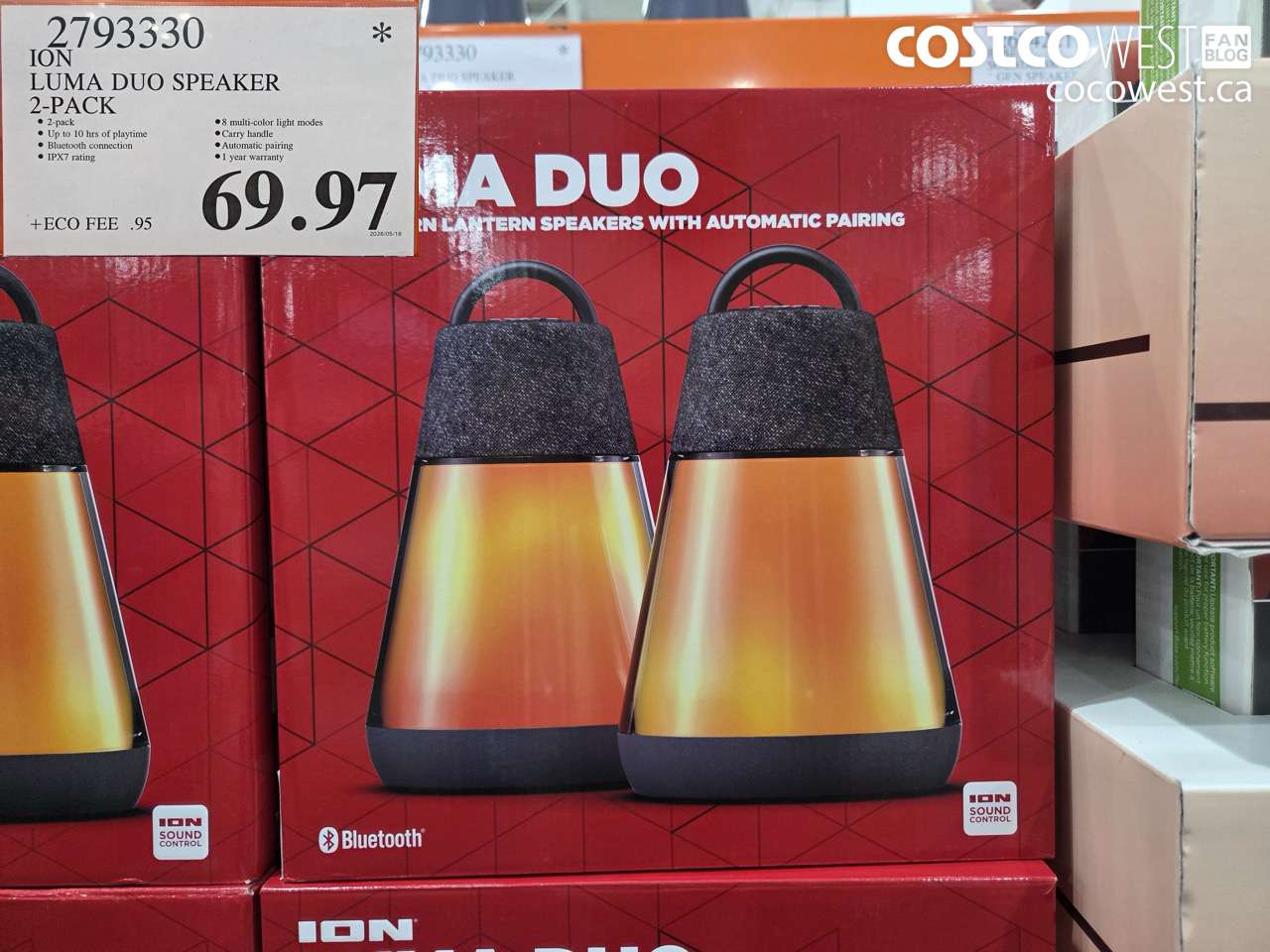 ion luma duo speaker 2pack
