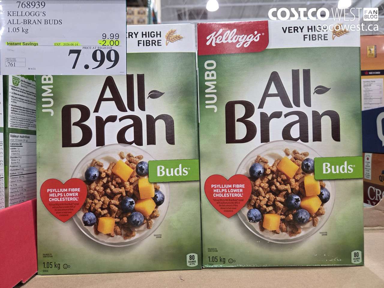 kelloggs allbran buds 105 kg
