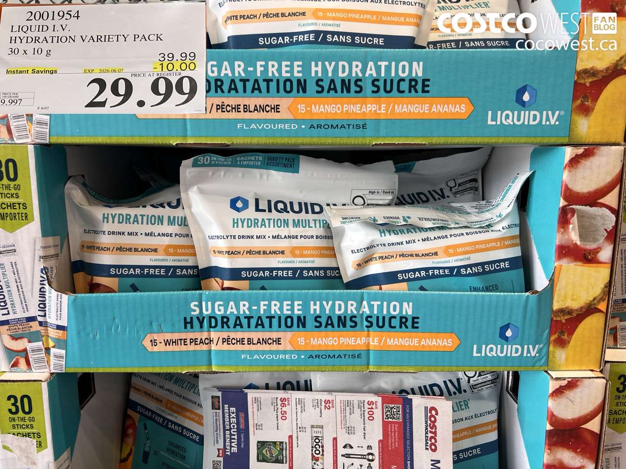 liquid iv hydration variety pack 30 x 10 g
