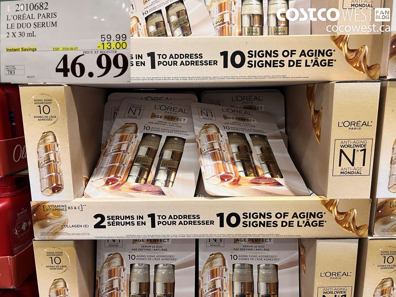 loral paris le duo serum 2 x 30 ml