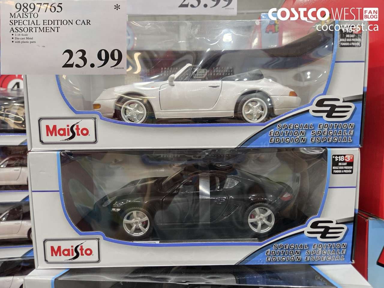 MAISTO SPECIAL EDITION CAR ASSORTMENT