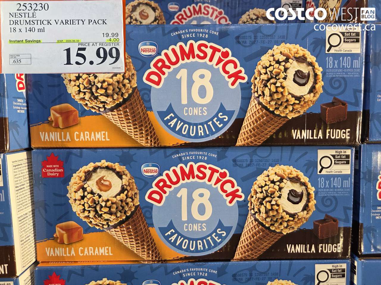 nestl drumstick variety pack 18 x 140 ml