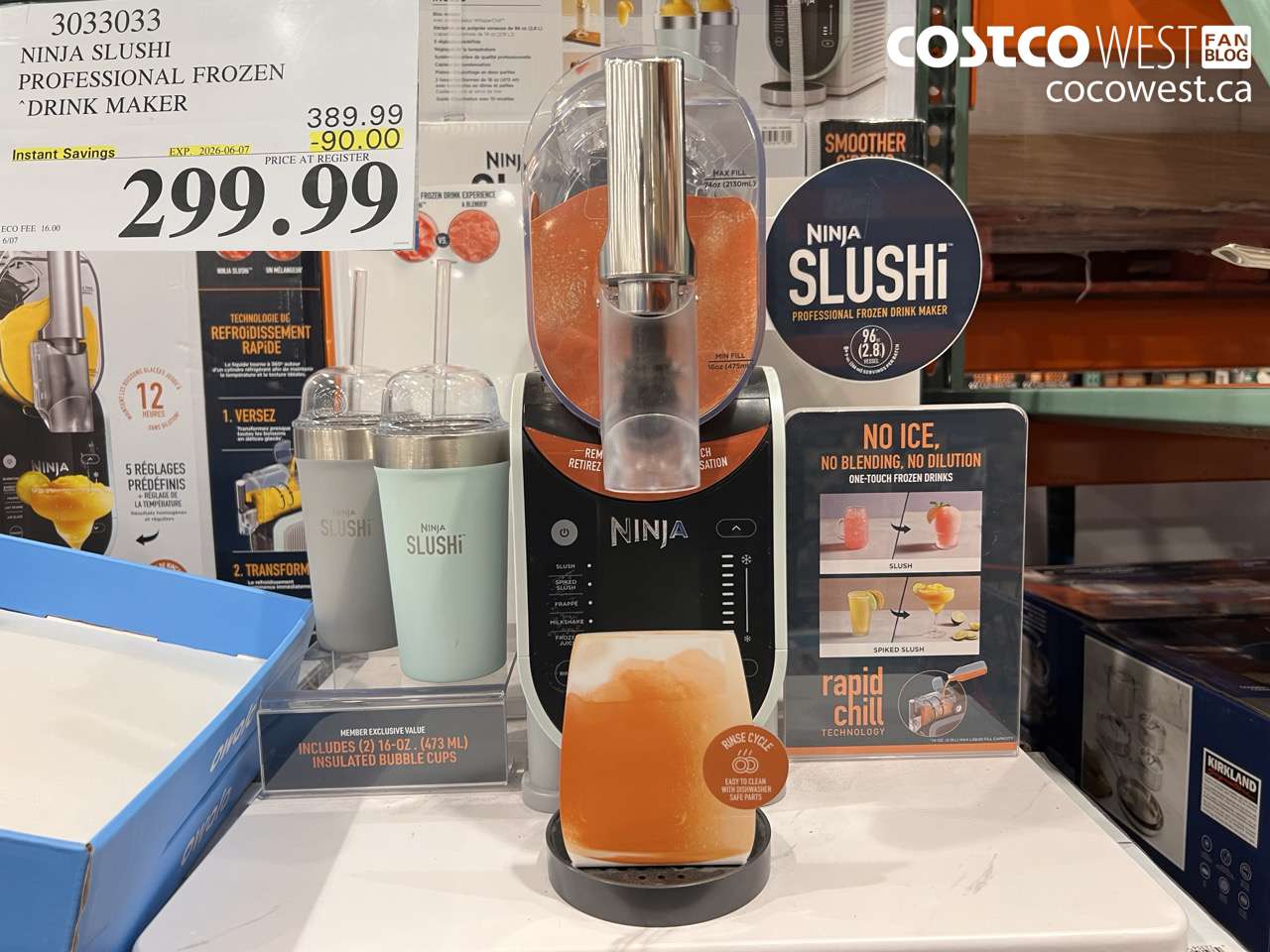 NINJA SLUSHI PROFESSIONAL FROZEN DRINK MAKER
