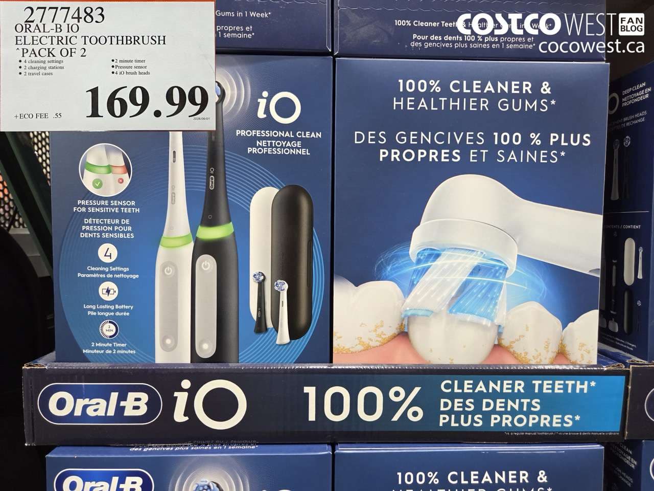oralb io electric toothbrush pack of 2