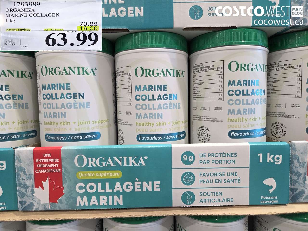organika marine collagen 1 kg
