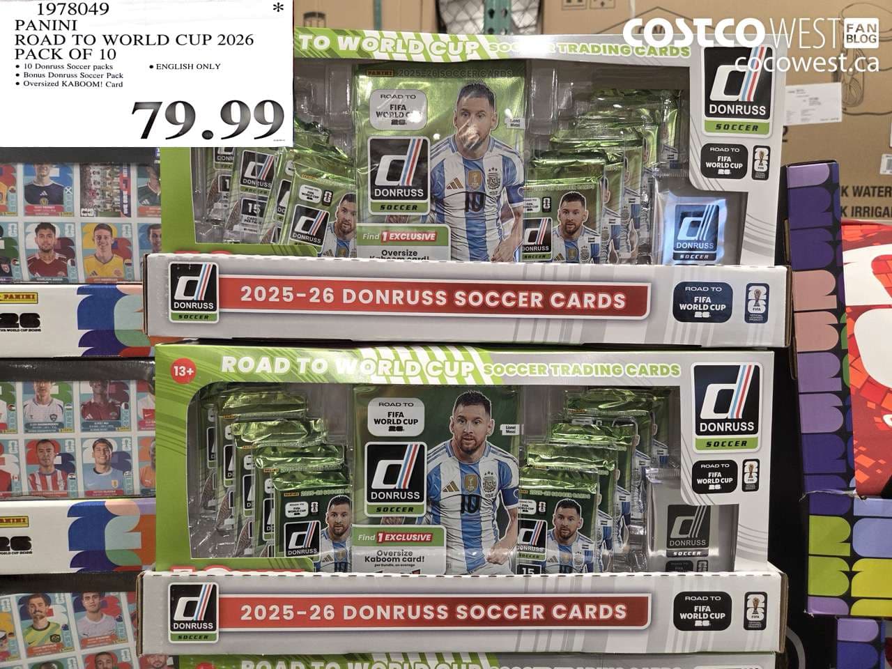 PANINI ROAD TO WORLD CUP 2026 PACK OF 10